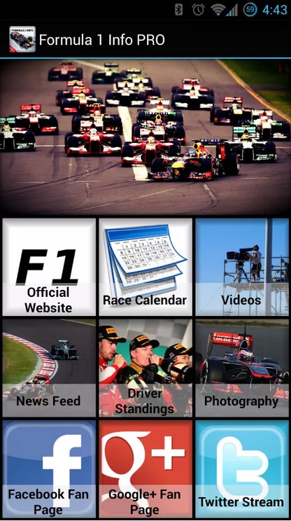 Formula 1 Info