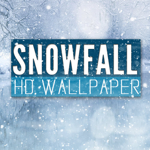 Snowfall HD Wallpaper