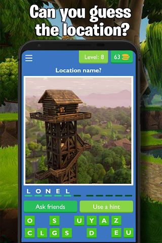 Guess the Picture Quiz for Fortnite