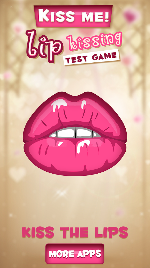 Kissing game - Kissing test